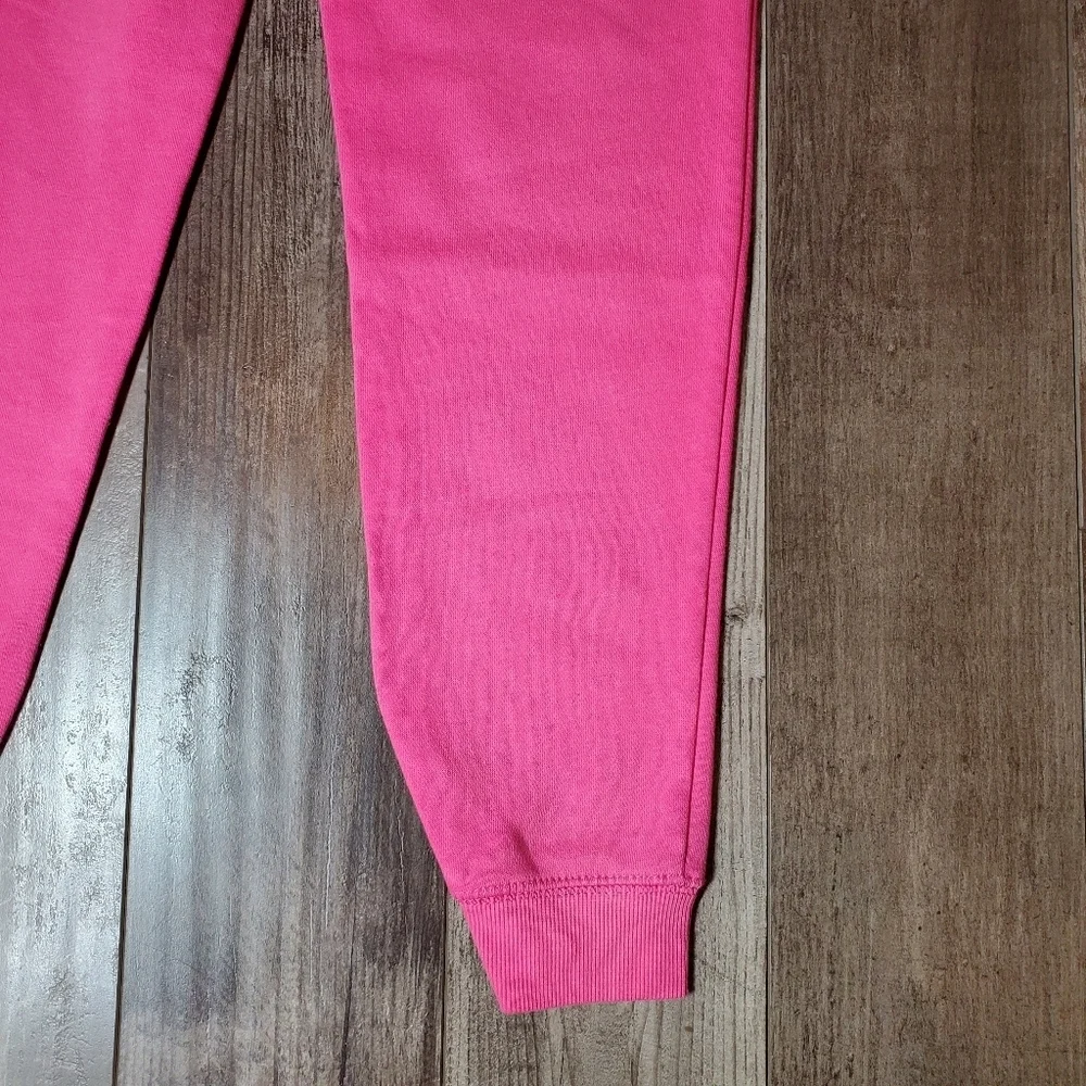 The Children’s Place Pink & Silver LOVE Jogger Sweatpants Girls Size Large 10/12